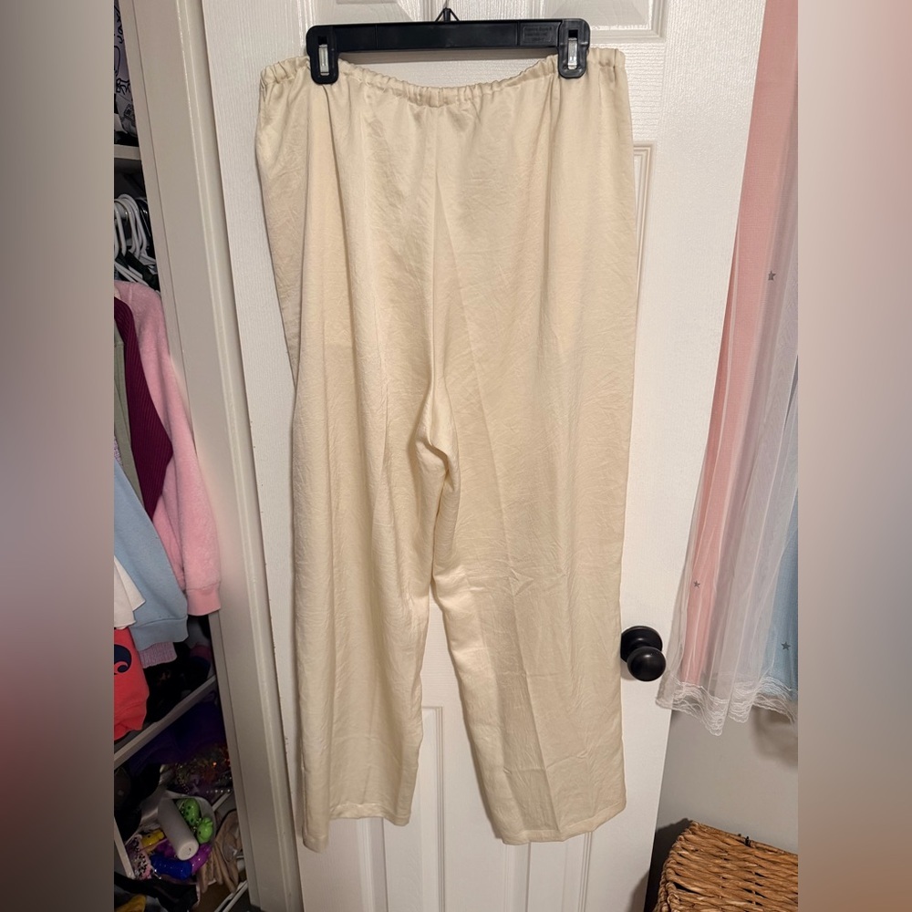 Madewell Cream Women's Trousers - Picture 10 of 11
